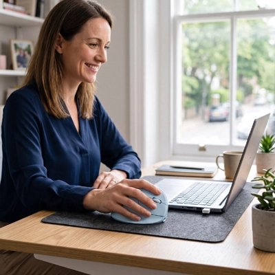 Souris ergonomique sans fil
