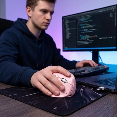 Souris ergonomique sans fil